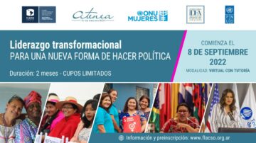 Curso virtual busca fortalecer las capacidades de liderazgo de mujeres