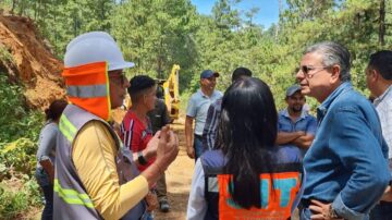 Secretario de Gobernación inspecciona avances en los municipios de San Nicolás, Atima y Victoria departamento de Santa Bárbara