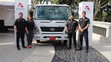 ¡Excel a través de su marca Hyundai Vehículos Comerciales presentó su nueva línea de camiones grandes EX!