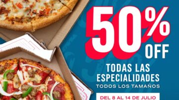 Domino's Honduras lanza su segunda EPIC Promo: ¡Disfruta Pizzas de Especialidad al 50% de Descuento!