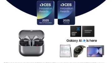 Consumer Technology Association premia las innovaciones de Samsung basadas en IA