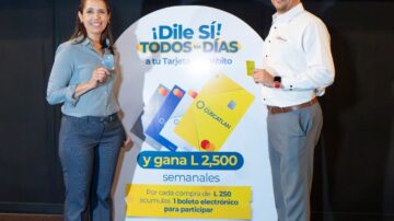 Banco CUSCATLAN premia a sus clientes de Tarjeta de Débito con sorteos semanales de L2,500