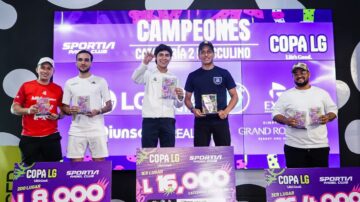 Sportia Pádel Club cierra con éxito la Copa LG tras nueve días de competencia