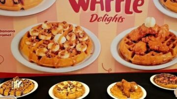 Denny’s presenta su nueva campaña “New Waffle Delights”