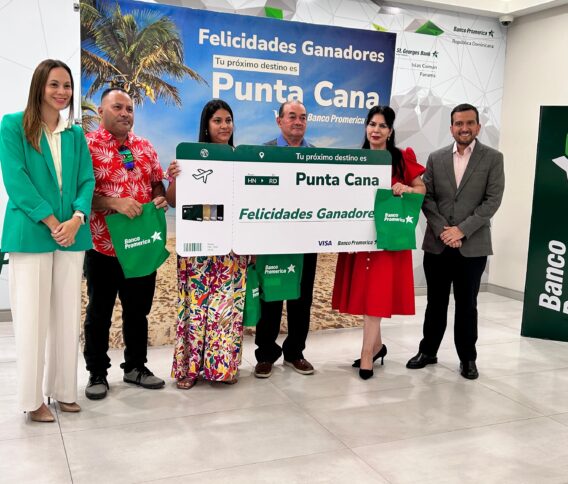Banco Promerica anuncia los primeros 5 ganadores de la promoción “Tu Próximo Destino es Punta Cana”