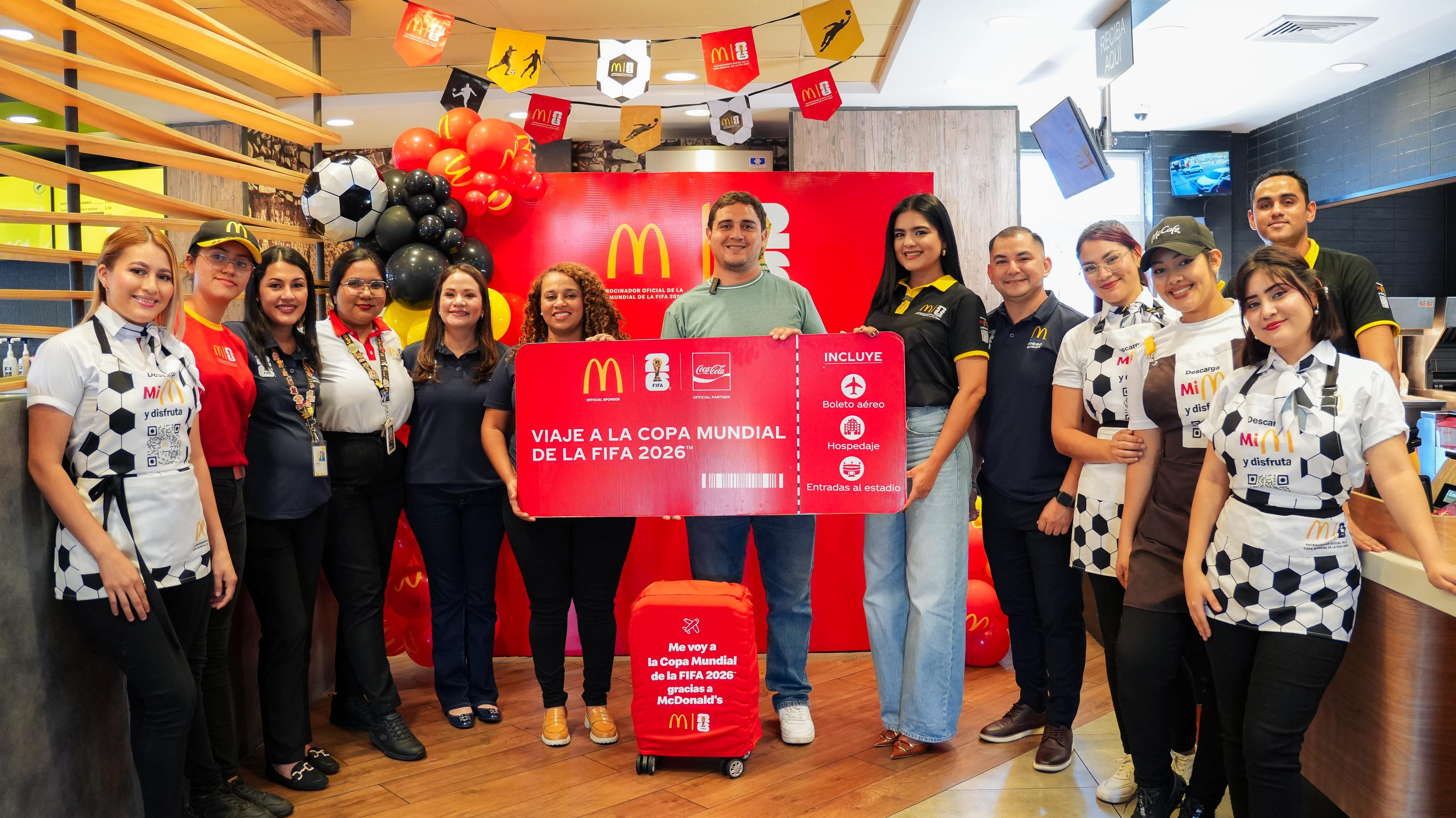 McDonald’s anuncia a los primeros ganadores de su promoción Copa Mundial de la FIFA 2026™