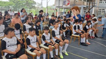 Diunsa inaugura los Clinics de la Fundación Real Madrid en Tegucigalpa