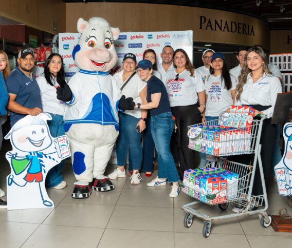 Meta superada: Lechetón recauda 174,655 vasos de leche