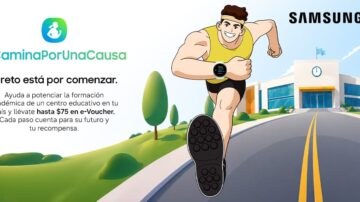 Únete al reto de Samsung Health, con el que ganas tú y la educación de tu país