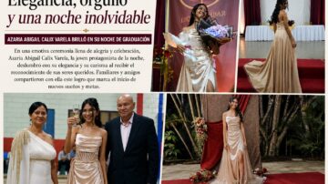 Azaria Abigail Cálix Varela culmina con éxito su 11avo grado en la Liquidambar School