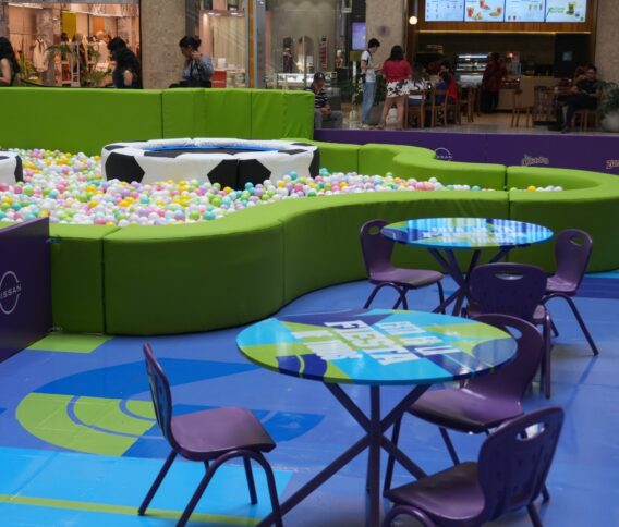 La diversión del fútbol llega a Multiplaza con sus Fan Zones, experiencias para toda la familia