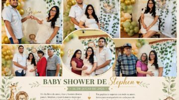 Cathy y Fernando Varela celebraron con alegría el Baby Shower de bienvenida a Stephen