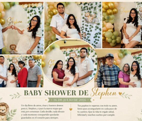 Cathy y Fernando Varela celebraron con alegría el Baby Shower de bienvenida a Stephen