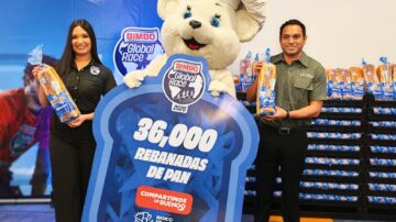 Bimbo transforma cada paso en alimento y dona más de 36 mil rebanadas de pan al Banco de Alimentos de Honduras
